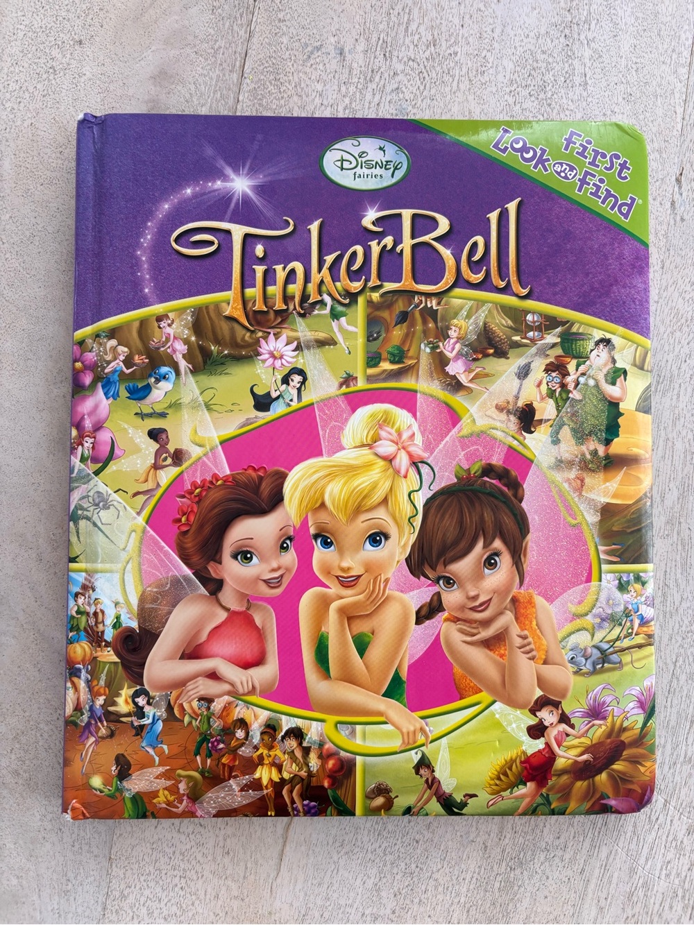 Disney Tinker Bell Look and Find Book